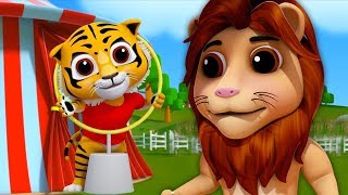 Eeny Meeny Miny Moe | 童谣| 儿歌[ 孩子们的卡通 | 3D Nursery Rhymes | Farmees China | 儿童漫画和婴儿歌曲