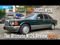 The Ultimate W126 Mercedes Benz Review Part 1 - The Vanilla 560SEL