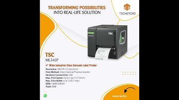 #barcode  #label  #printer #tsc #ML340P