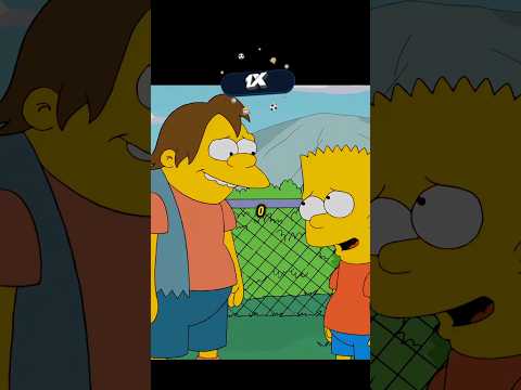 БАРТ помирился с НЕЛЬСОНОМ🤔🤗 #симпсоны #simpsons #лучшее