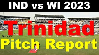 Trinidad pitch report today match | Brian lara stadium pitch report hindi | Ind vs WI pitch report