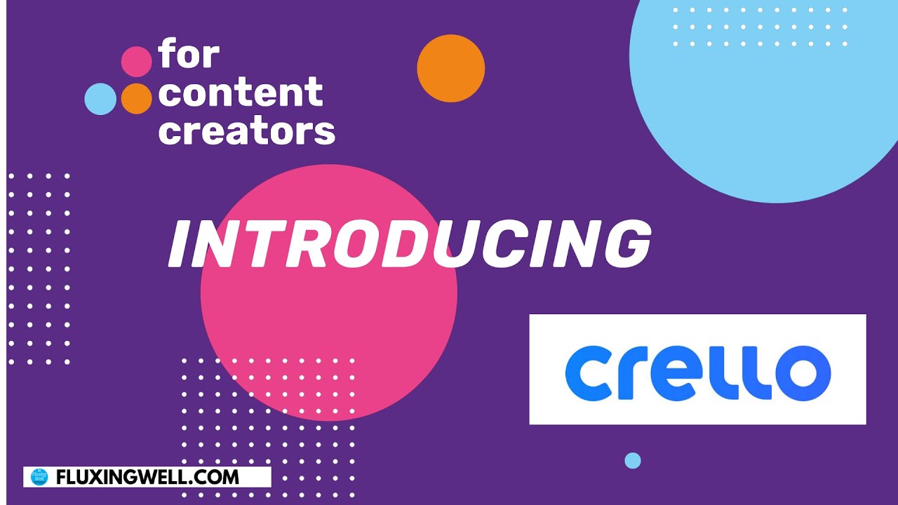 Introducing Crello for Content Creators - YouTube