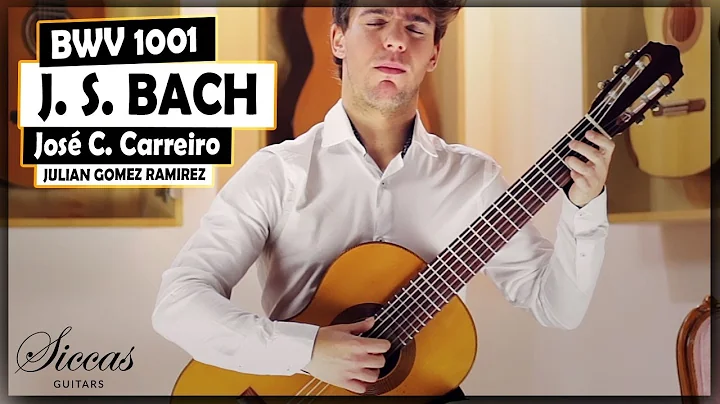 J. S. Bach "Adagio BWV 1001" played by Jos Carlos ...