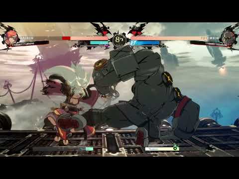 [GGST][길티기어 스트라이브] 바이켄 vs 포템킨  천상계 매치 (Guilty Gear Strive Baiken vs Potemkin 11F  )
