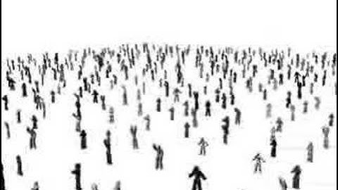 Crowd Simulation Tryout 01