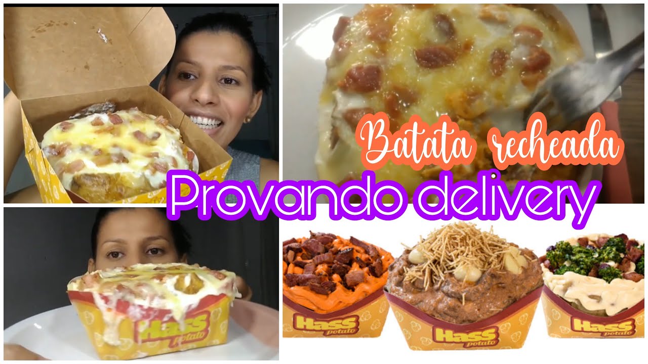Provando delivery #1 Batata recheada