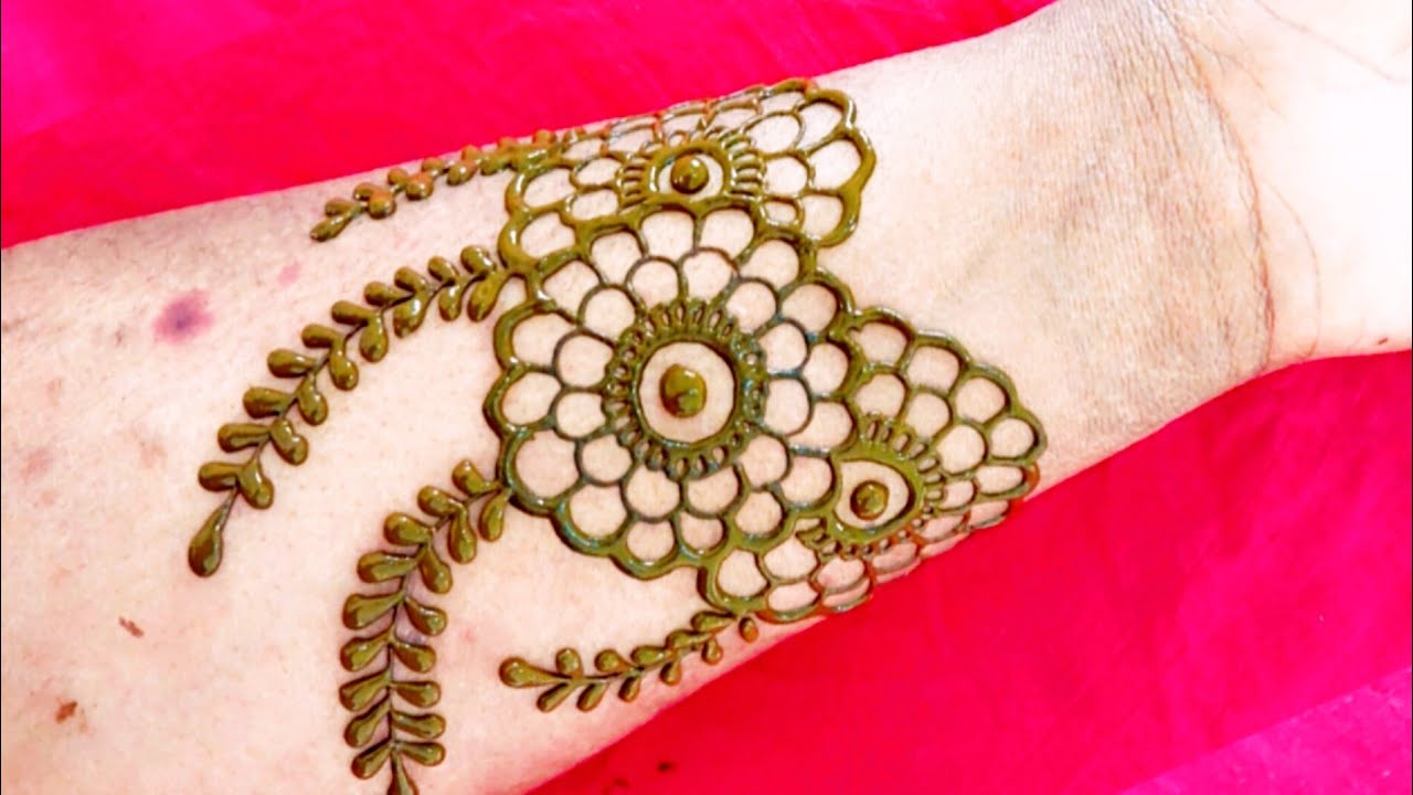 Very Beautiful Flowers 🌼 Mehndi Design | Easy Mehndi Design |Simple Mehndi |Mehndi ka Design |Mehndi