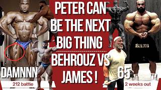Joseph Peter Can Be The Next Big Thing In Bodybuilding+the 212 Title Fight +behrouz Vs James +dexter