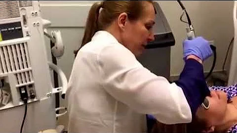 Cheryl Karcher MD Performs Laser Genesis for Skin ...
