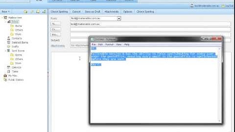 MailEnable Video: Webmail - Force Spell-Check Before Send
