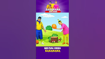 Thumbnail of Balloon Finger Family Song | Babanana Shorts #shorts
