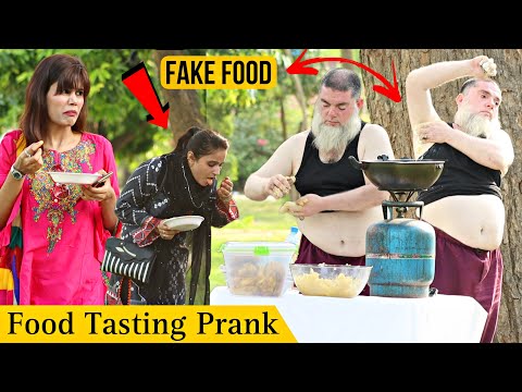 Fake Food Tasting Prank 😜@ThatWasCrazy