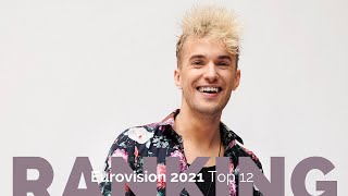 Top 12 (+ Germany reaction) - Eurovision 2021