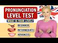 English Pronunciation Quiz