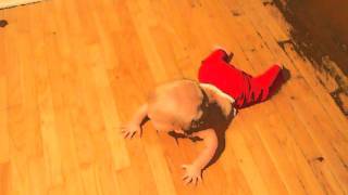 Jalinn Doing The Belly Spin