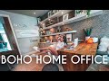 Cook , Clean , Decorate & Tour my New BOHO Home Office with me