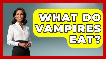 What Do Vampires Eat? - Inside the Supernatural