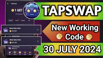 30 July Tapswap Code Today | Crypto Bots are SCAMMING you! EARNINGS From 0$ | Tapswap video code