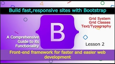 Bootstrap Tutorial for Beginners | Grid System | Grid Class | Text/Typography #shorts #bootstrap