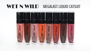 [SWATCH + REVIEW] WET N WILD MEGALAST LIQUID CATSUIT MATTE LIPSTICK