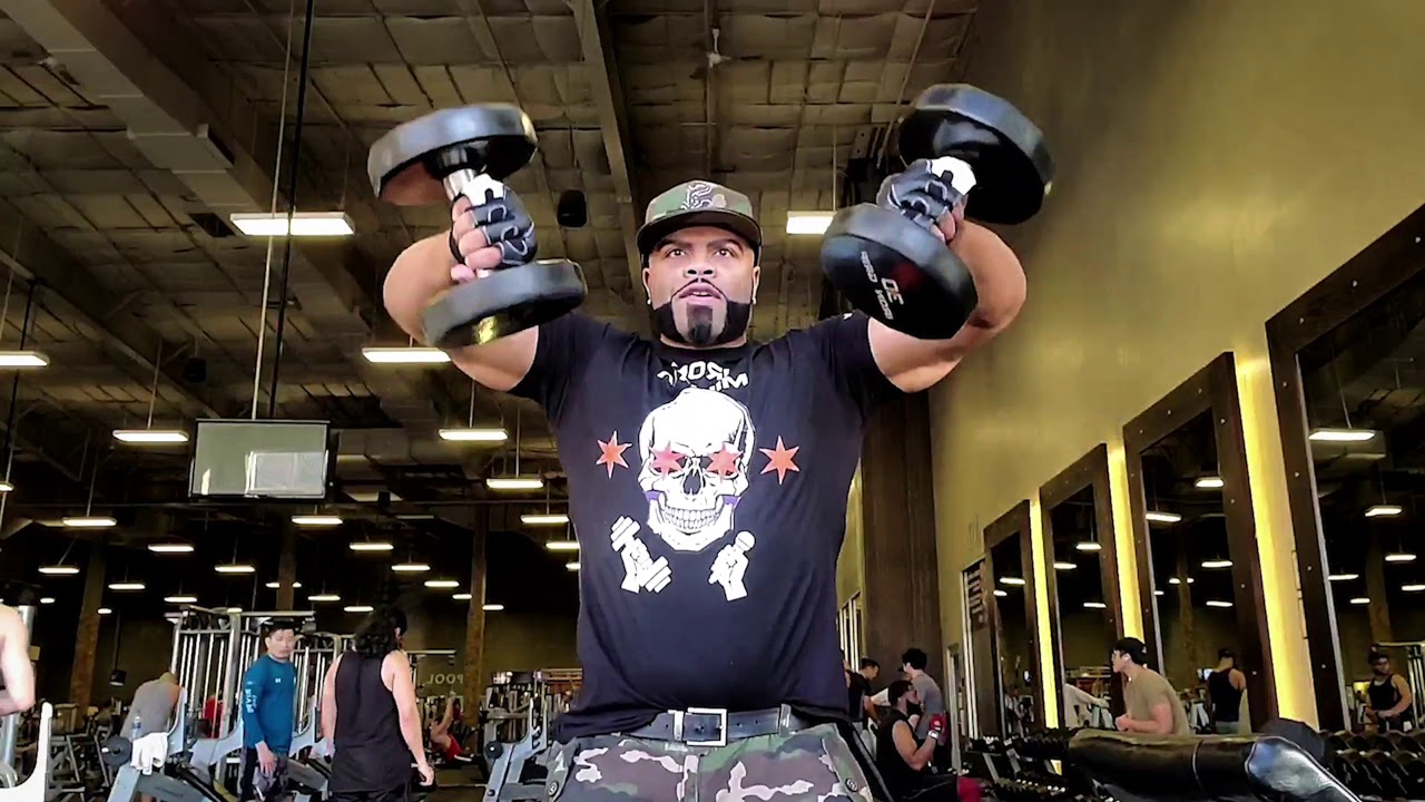 Iron Militia - Front Side Lateral Raise Curls 