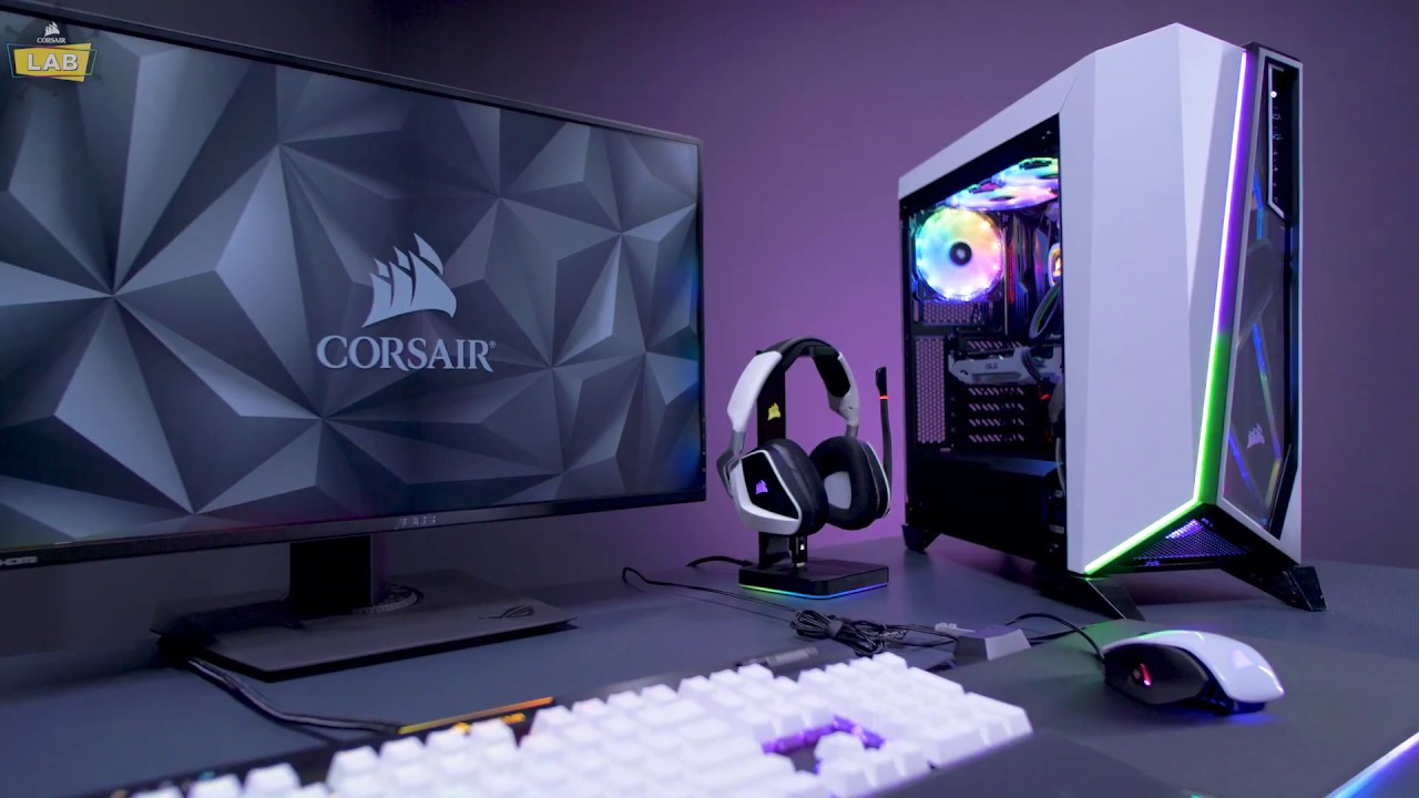 Boitier Gamer Corsair Carbide SPEC-Omega / Noir & Rouge