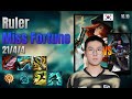 Ruler Adc Miss Fortune vs Caitlyn lol KR solo rank Full Game 16.10 | 룰러 미스 포츈 vs 케이틀린