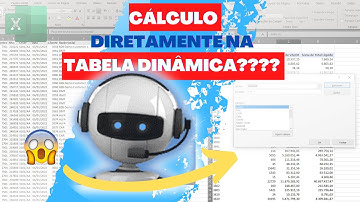 Criando CÁLCULO diretamente na TABELA DINÂMICA - CRIANDO CAMPOS CALCULADO