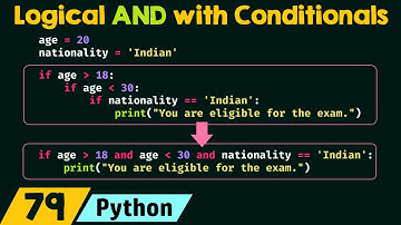 Logical AND with Conditionals in Python