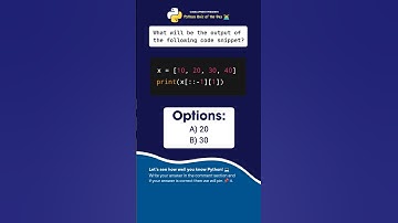 Python Quiz: Question 112 👨‍💻 #shorts