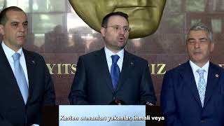 Bakan Gürlek: Yeşil Vatanımıza Kasteden Kim Olursa Olsun, Hesabını Hukuk Önünde Verecektir