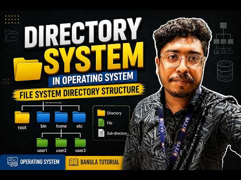Directory System in Operating System | File System Directory Structure | Bangla Tutorial