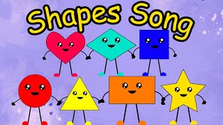 Shapes song | shapes rhymes | we are shapes | Nursery Rhymes for kids | Kindergarten | preschool