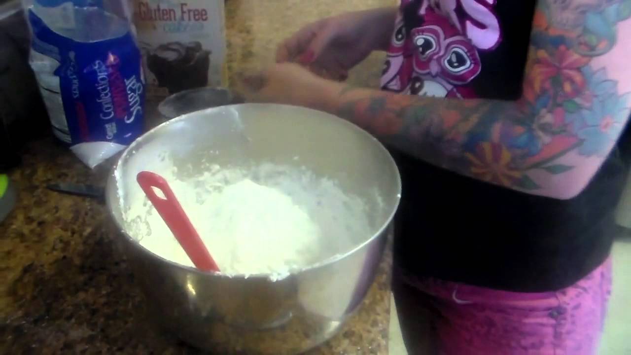 Marshmallow Fondant Gluten Free Cake YouTube