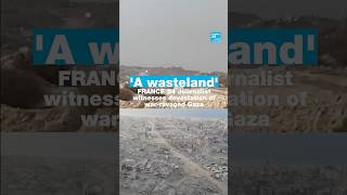 “A Wasteland”: France 24 Journalist Witnesses Devastation Of War - Ravaged Gaza • France 24 Resimi