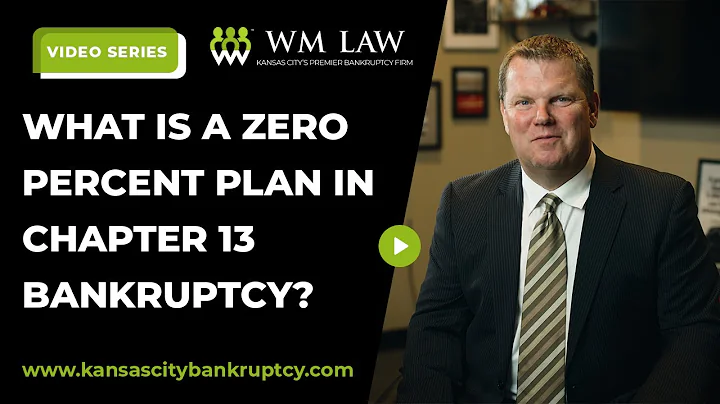 What is a Zero Percent Plan in Chapter 13 Bankruptcy?