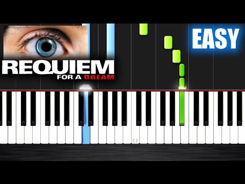 Requiem for a Dream - EASY Piano Tutorial by PlutaX - Synthesia - YouTube