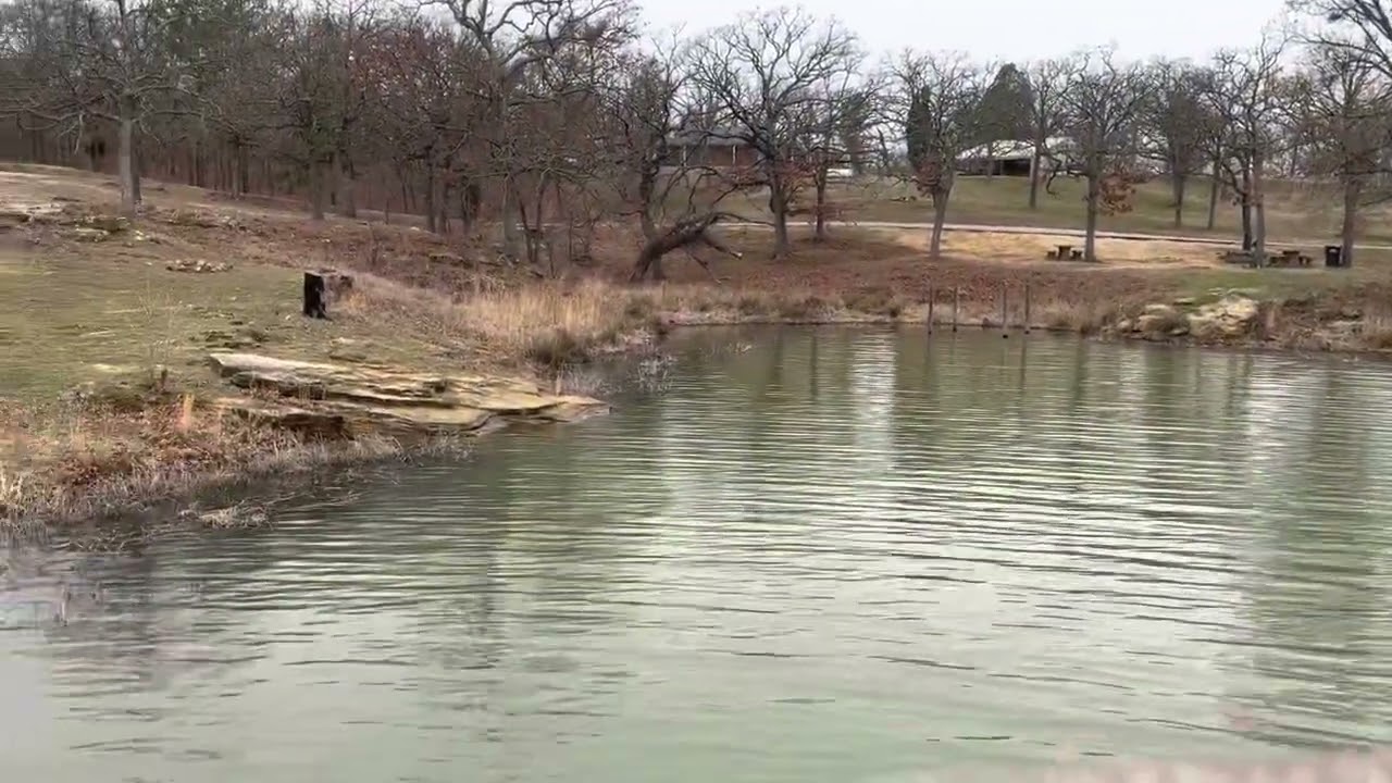 Sportsman lake in Seminole Oklahoma