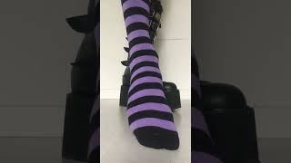 Booted Purple Sock Crush