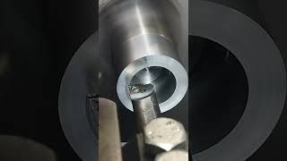 Manufacturing a steel bushing for a transfer case.🔧#cnc #machining #lathe #shorts #metal #MetalWork