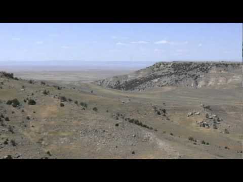 Video of the Pumpkin Buttes in Southern Campbell County Wyoming taken on top of Indian Butte during a Rockpile Museum trip on Aug. 21, 2010. Shows the area starting with South Butte and moving clockwise to South Middle Butte, North Middle Butte, North Butte, Dome Butte, the top of Indian Butte, and back to South Butte. NOTE: Pumpkin Buttes can only be accessed from private property. The Rockpile Museum received special permission to visit. Anyone attempting to travel to the Buttes will be trespassing.