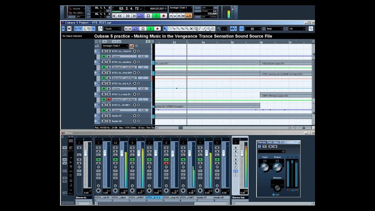 mastering tips cubase 5