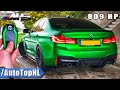 809HP BMW M5 F90 | SK Performance | REVIEW POV on AUTOBAHN (NO SPEED LIMIT) by AutoTopNL