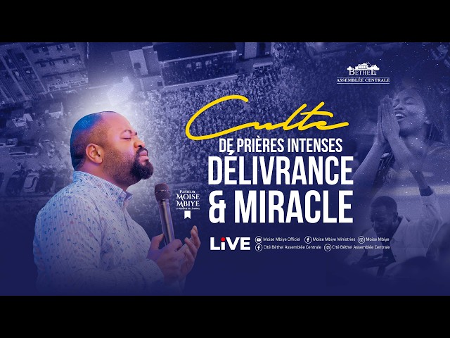 CULTE DE DELIVRANCE ET MIRACLE/MERCREDI 14.10.2026/VACATION MATIN AVEC L'EVANGELISTE ABRAHAM