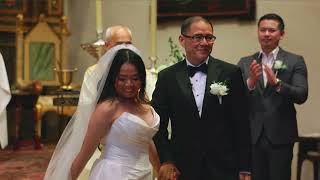 Maria and Geoffrey's Wedding Video | Carmel Mission Basilica | Naval Post Graduate Club Del Monte