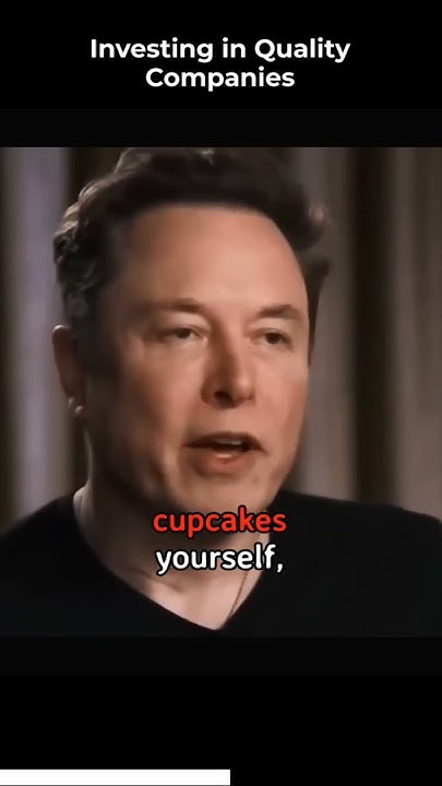 Elon Musk Investing in Quality Companies #elonmusk #investing - YouTube