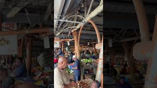 Exploring Mauritius’ Busiest Market! Street Food & Local Vibes at Central Flacq #Mauritius #shorts