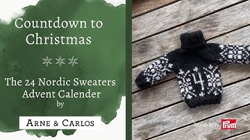 Christmas Countdown by ARNE & CARLOS and our 2021Mini Nordic Sweaters Advent Calendar - 4.12