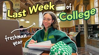 COLLEGE VLOG  studying for finals + last week of freshman year at USC