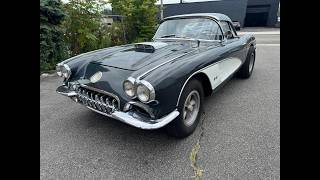 1958 Chevrolet Corvette Convertible For Sale~2 Tops~4-Speed~283 V8~Solid Frame~Exceptional Lines